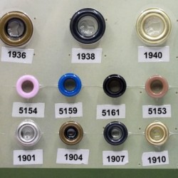 Eyelets 5, 8 mm