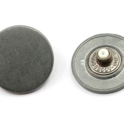 Jeans button cap flat 30 mm
