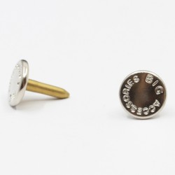 Jeans button leg 9 mm