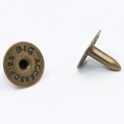 Jeans button leg 9 mm