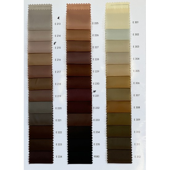 Lining polyester color card 2