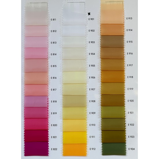 Lining polyester color card 6